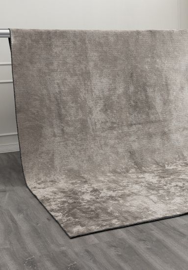 Abstract Grey Ediify Living Room Rug