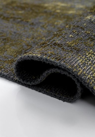 Eclogue Grey & Green Abstract Living Room Rug