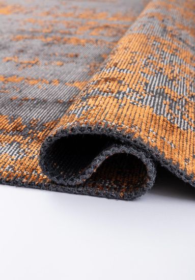 Exemplary Grey & Brown Abstract Modern Rug