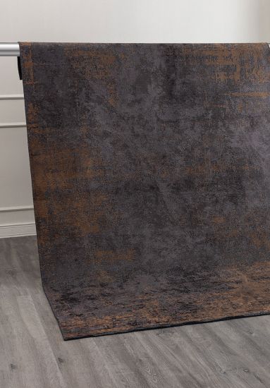 Floret Grey & Brown Abstract Area Rug