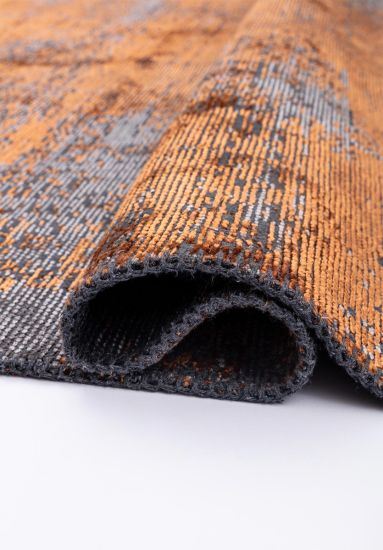 Floret Grey & Brown Abstract Living Room Rug