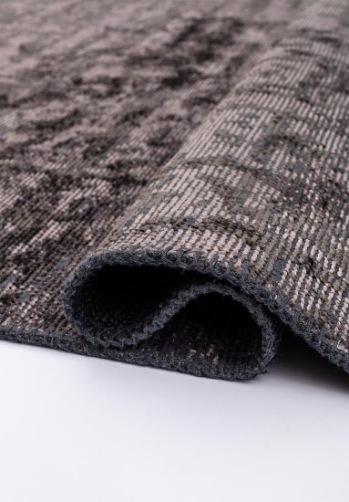 Tempest Grey and Brown Abstract Area Rug
