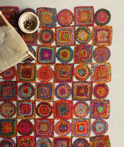 Naturael Multicolour Jute & Sisal Outdoor Area Rug