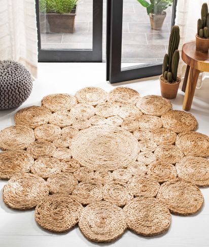 Naturael Jute & Sisal Brown Outdoor Area Rug