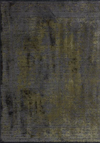 Eclogue Grey & Green Abstract Living Room Rug