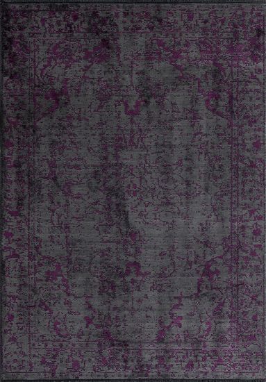 Vintage Eclog Grey & Red Outdoor Rug