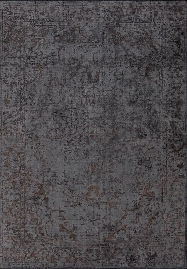 Vintage Eclog Modern Grey & Brown Outdoor Rug