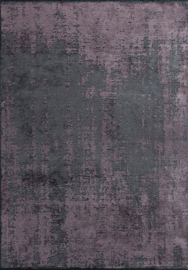 Exemplary Abstract Grey & Blue Modern Rug