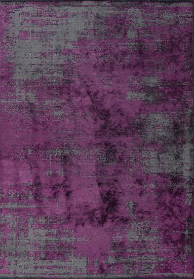 Floret Purple & Grey Abstract Outdoor Rug