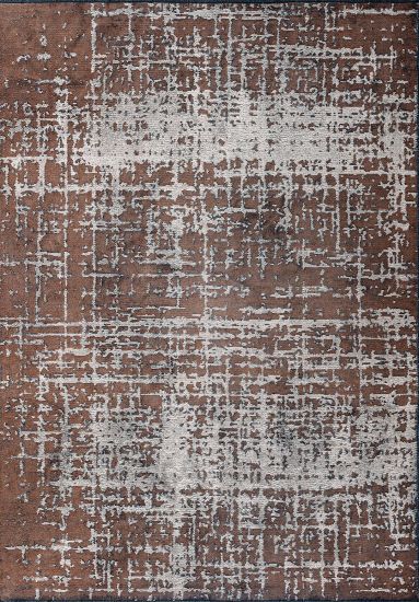 Tempest Grey & Brown Abstract Area Rug