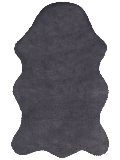 Milena Modern Grey Hide & Skin Rug