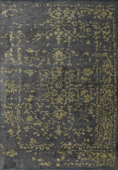 Coombe Grey & Green Vinatge Outdoor Rug