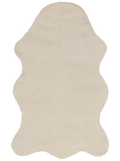Milena Beige Modern Hide & Skin Rug