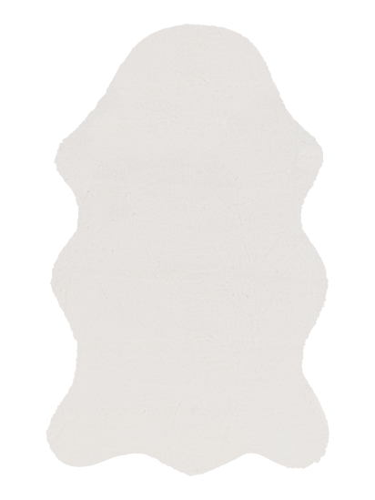 Milena Cream Hides & Skins Contemporary Rug
