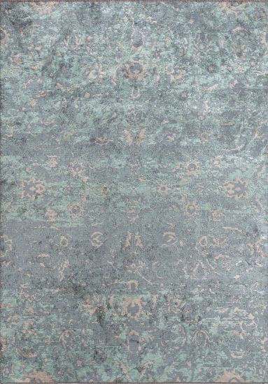 Swan Blue Grey Distressed Indoor Rug