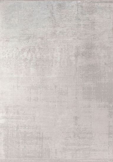Emerald Grey Abstract Bedroom Rug