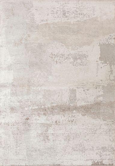 Meadow Grey Abstract Bedroom Rug