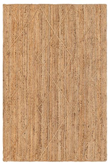 Naturael Jute & Sisal Plain Brown Outdoor Area Rug