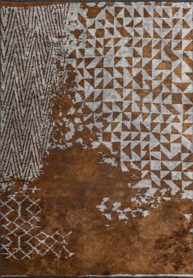 Tempest Brown & Grey Distressed Area Rug