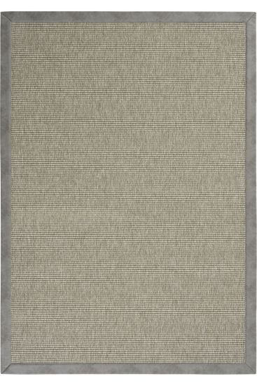 Sipatal Green Plain Bordered Outdoor Area Rug