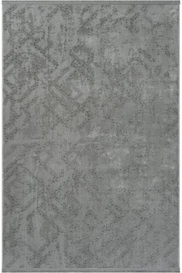 Coptria Grey Modern Distressed Indoor Rug