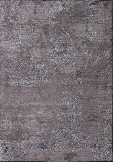 Grey & Brown Cascade Abstract Living Room Rug