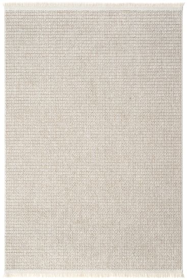 Miptasa Beige Plain Indoor Rug