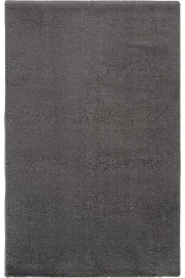Puffy85 Charcoal Grey Plain Living Room Rug