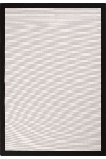 Sisal85 Beige Cream Plain Bordered Indoor Rug