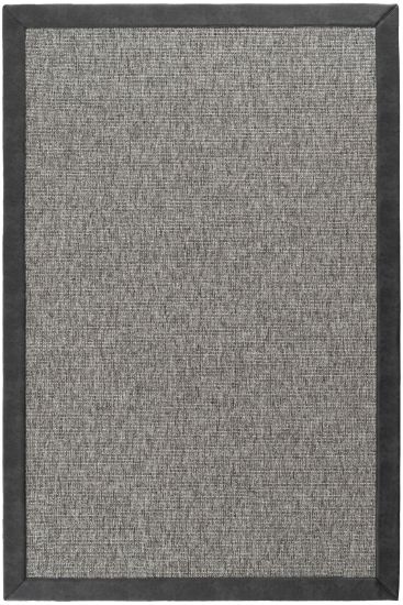 Grey Sipatal Bordered Area Rug
