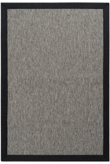 Sipatal Flatweave Grey & Cream Bedroom Rug