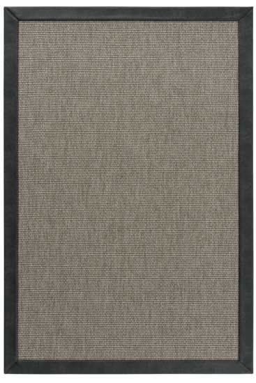 Grey & Cream  Sipatal Plain Area Rug