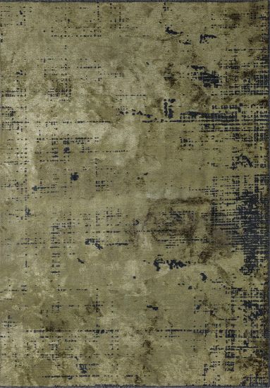 Mirage Green & Black Outdoor Abstract Rug