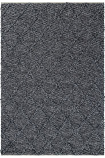 Eltape Charcoal Geometric Indoor Rug