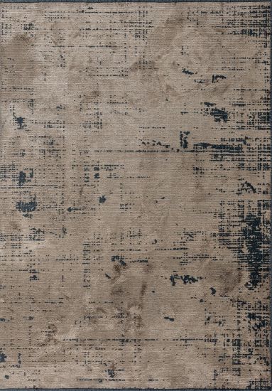 Brown & Black Mirage Abstract Area Rug