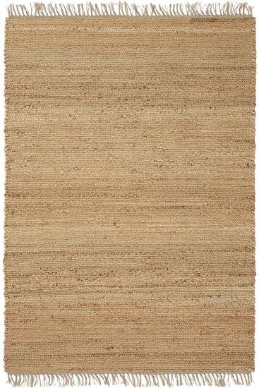 Vimptal Brown Plain Jute & Sisal Outdoor Area Rug