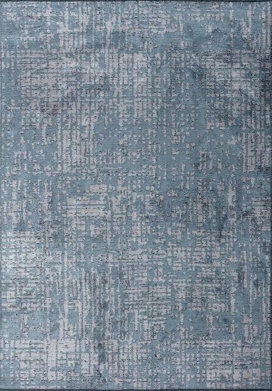 Sable Blue & Grey Abstract Area Rug