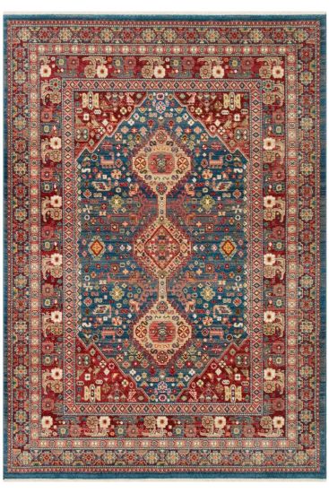 Anka85 Multicolour Modern Patterned Area Rug