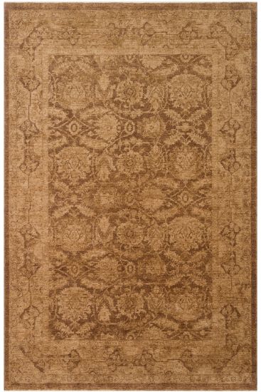 Sahmaran85 Beige Brown Modern Patterned Indoor Rug