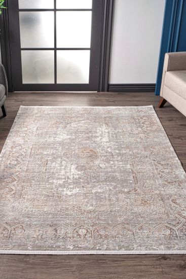Galleria Copper Distressed Persian Rug