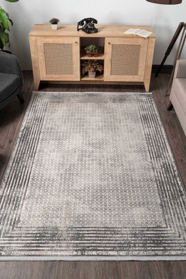 Gravitas Cream Aztec Geometric Rug