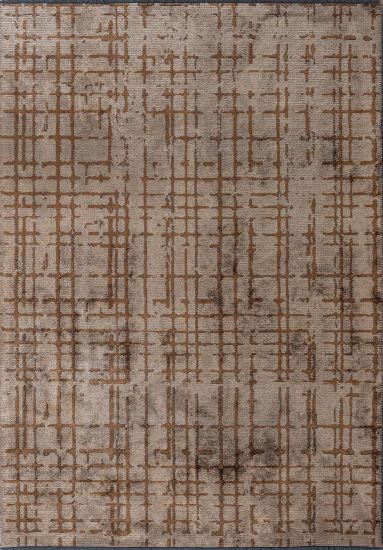 Summit Beige & Brown Stripes Outdoor Rug