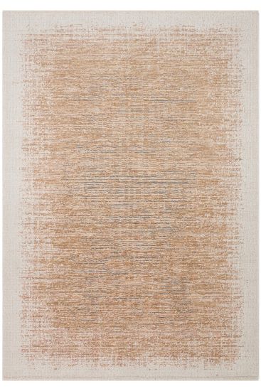Patara85 Beige Copper Patterned Area Rug