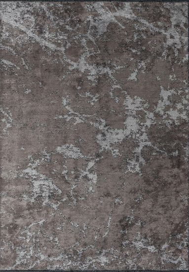Weave Grey & Brown Abstract Area Rug