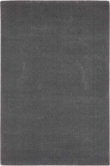 Manifest85 Charcoal Grey Plain Area Rug
