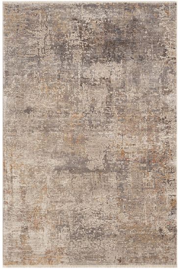 Emirgan85 Beige Distressed Bedroom Rug