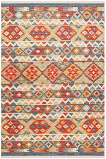 Beykoz85 Geometric Multicolour Area Rug