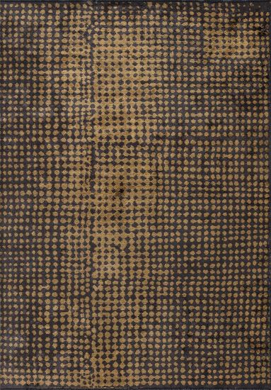 Tapestry Yellow & Brown Abstract Outdoor Rug