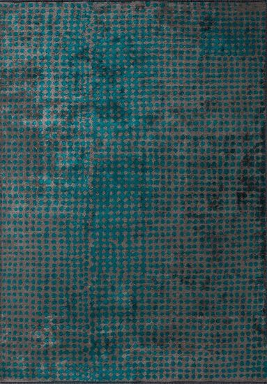 Tapestry Green & Grey Abstract Outdoor Rug