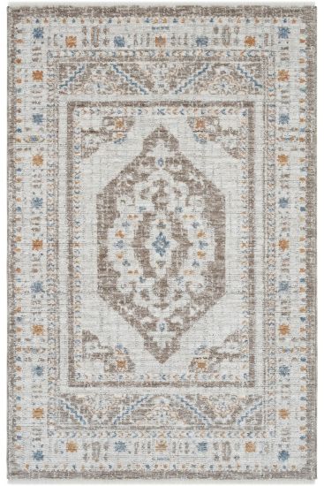 Belina85 Multicolour Oriental Bordered Indoor Rug